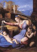 RAFFAELLO Sanzio The virgin mary oil painting artist